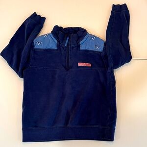 Vineyard Vines Kids Navy and Blue Sweatshirt